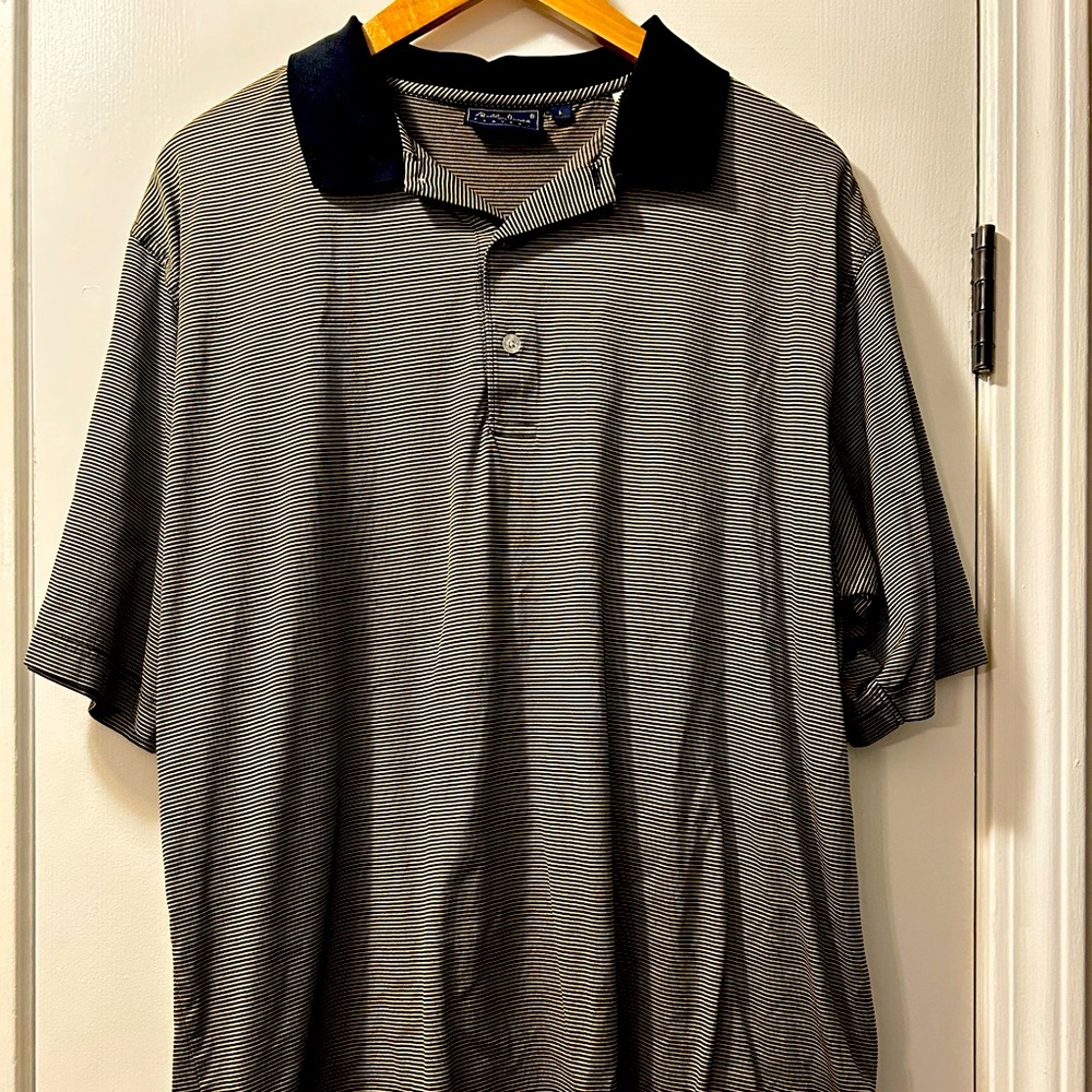 Old Forester Men’s Stripped Polo